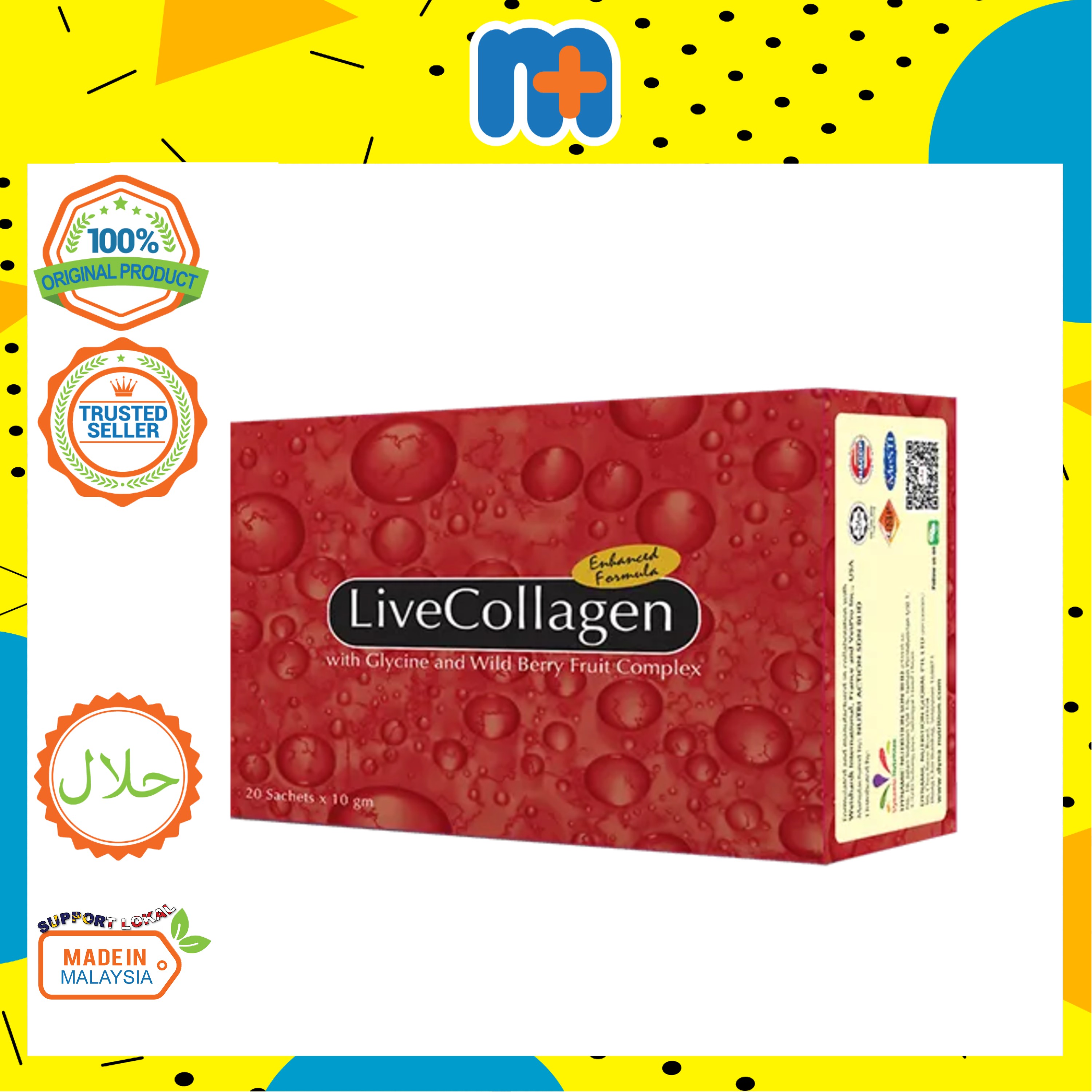 DN LIVE COLLAGEN 10GM X 20 SACHETS